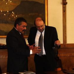 Con il presidente Dellai 2006
